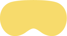 View travel memories on VisionPro mask